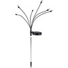 Moonelit Creations 2pk Solar Garden Firefly Outdoor Light Stake Black - 2 of 4