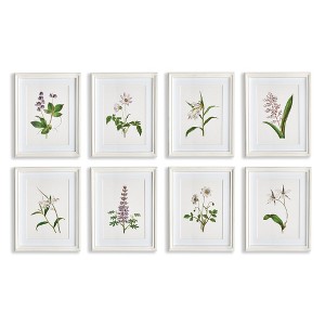 Plum & Post Flowers In Bloom Petite Prints, Set Of 8 - 1 of 4
