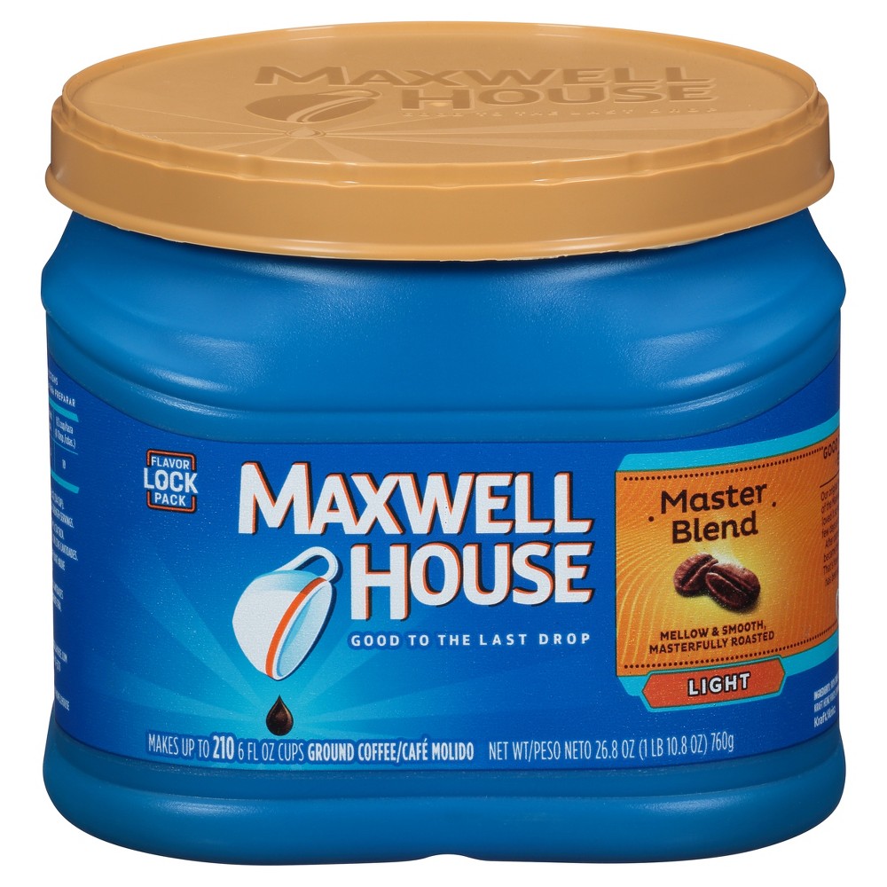 UPC 043000070321 product image for Maxwell House Master Blend Medium Dark Roast Ground Coffee - 30.6oz | upcitemdb.com