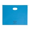 Smead Hanging Pockets with Full-Height Gusset, 1 Section, 2" Capacity, Letter Size, 1/5-Cut Tabs, Sky Blue, 25/Box - 2 of 4