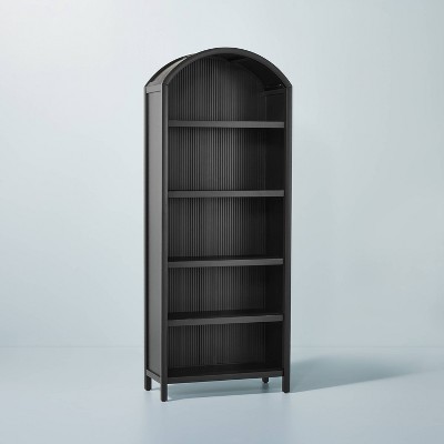 Blu Dot Open Plan Long and Low Bookcase in Black