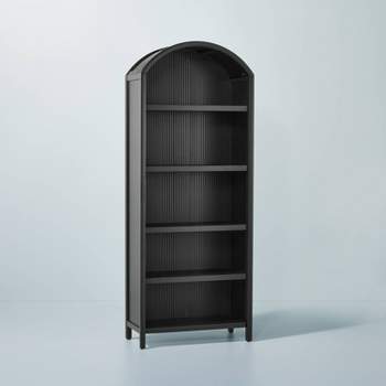 Grooved Wood Arch Bookcase - Hearth & Hand™ with Magnolia