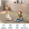 Acekool 5x7 Washable Braided Rug – Thin Non-Slip Floor Mat for Kitchen, Bedroom & Living Room - 3 of 4