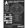 Women's Star Trek: The Next Generation Enterprise Galaxy Class NCC-1701-D Schematics T-Shirt - 2 of 4
