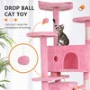 FDW 54in 70in Cat Tree Tower Cat Furiture Activity Center with Cat Scratching Posts for Kittens Pet - 3 of 4
