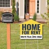 Big Dot of Happiness Home for Rent Signs - Yard Sign with Stakes - Double Sided Outdoor Lawn Sign - Set of 3 - 2 of 4