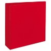 Avery Heavy-Duty Binder with One Touch EZD Rings 11 x 8 1/2 3" Capacity Red 79583 - 3 of 4