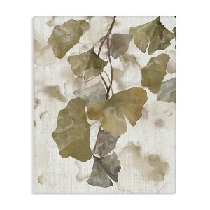 Stupell Industries Rustic Ginkgo Leaves, 30" x 40" - 1 of 4