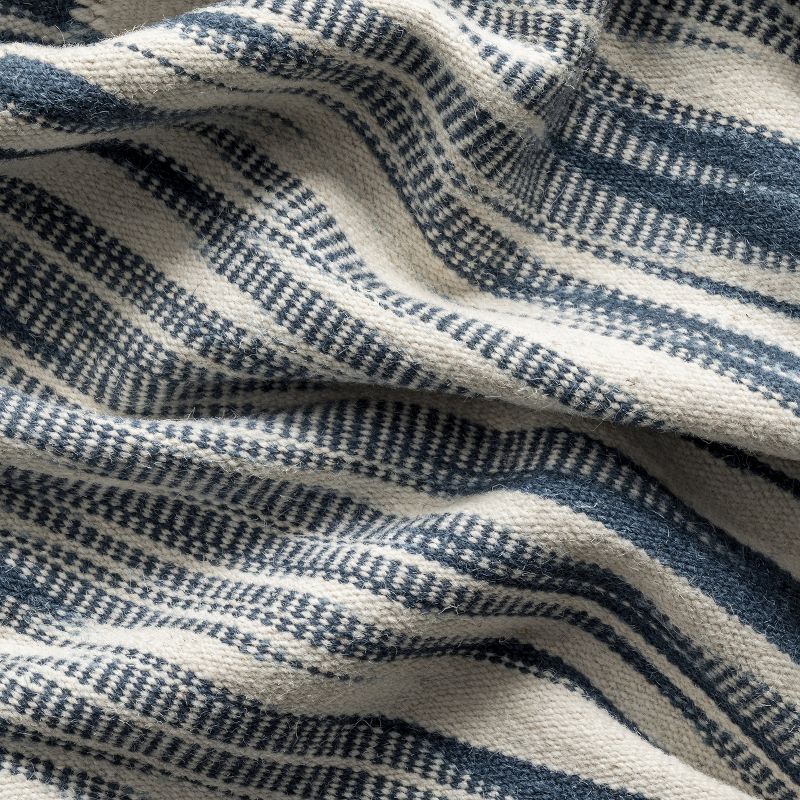 nuLOOM Reba Handmade Abstract Striped Wool-Blend Flatweave Area Rug, 5 of 11
