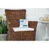 C&F Home 8" x 8" Starfish At The Beach Printed and Applique Small Petite Throw Pillow - 3 of 4
