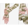 INSPIRE CHIC Women's Sun Protection Cooling Arm Stretch Sleeves Gloves with Thumb Hole 1Pair - 3 of 4