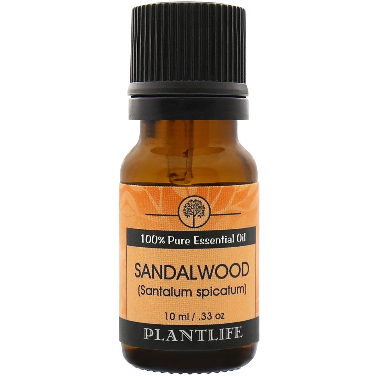 Plantlife Sandalwood Aromatherapy Essential Oil – 100% Pure, Therapeutic Grade, No Additives or Fillers, Made in California, 10 ml