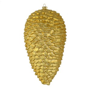 Vickerman Matte Glitter Pinecone Christmas Ornament - 1 of 3