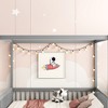 ModernLuxe Full Size Canopy Floor Bed with Fence and Guardrails, Pine Wood Bed Frame, No Box Spring Needed - 4 of 4