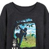 Women's - Marvel - Black Panther Wakanda Destination Lightweight French Terry Wide Neck Long Sleeve Shirt - 2 of 4