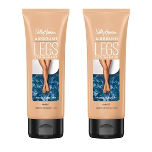 Sally Hansen Airbrush Legs Makeup Lotion Duo Pack - Fairest - 8 fl oz - 1 of 3