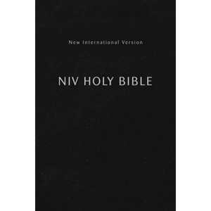 Niv, Holy Bible, Compact, Paperback, Black, Comfort Print - by  Zondervan - 1 of 1