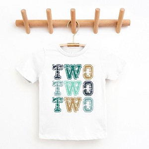 The Juniper Shop Two Two Two Toddler Short Sleeve Tee - 1 of 3