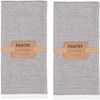 KAF Home Reversible Terry Web Kitchen Towels | Set of 6 18 x 28 Inch Absorbent, Durable, Beautiful, and Luxuriously Soft Kitchen Towels - 3 of 4