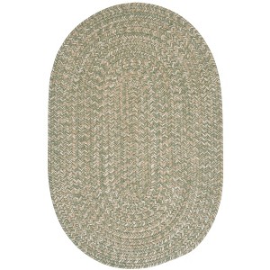 Colonial Mills Tremont Braided Rug, Palm 5'x7', Oval Shape - 1 of 3