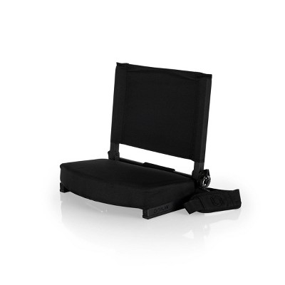 STRONGBACK Stadium Seat - Black - Ultimate Comfort for Game Day