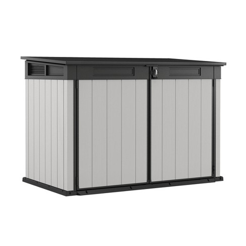 Premier Jumbo Outdoor Storage Shed Gray - Keter : Target