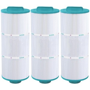 Hurricane 3 Pack HF5H502-01 Spa Filter Cartridge for PPM50SC-F2M, Unicel 5CH-502, Filbur FC-0195, Pacific Marquis Spas, Cal Spas, Low Flow Recirc 48SF - 1 of 4