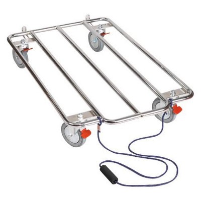 Proselect Kennel Kart Chrome w/Wheels