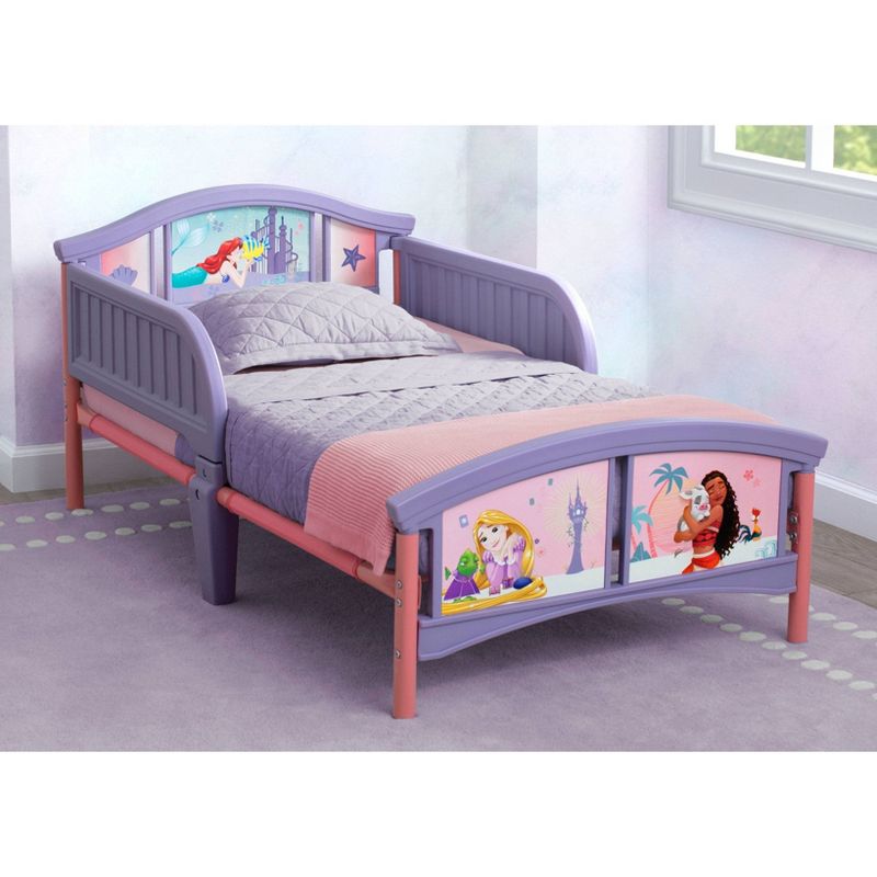 Delta Children Disney Princess Plastic Toddler Bed, 3 of 10