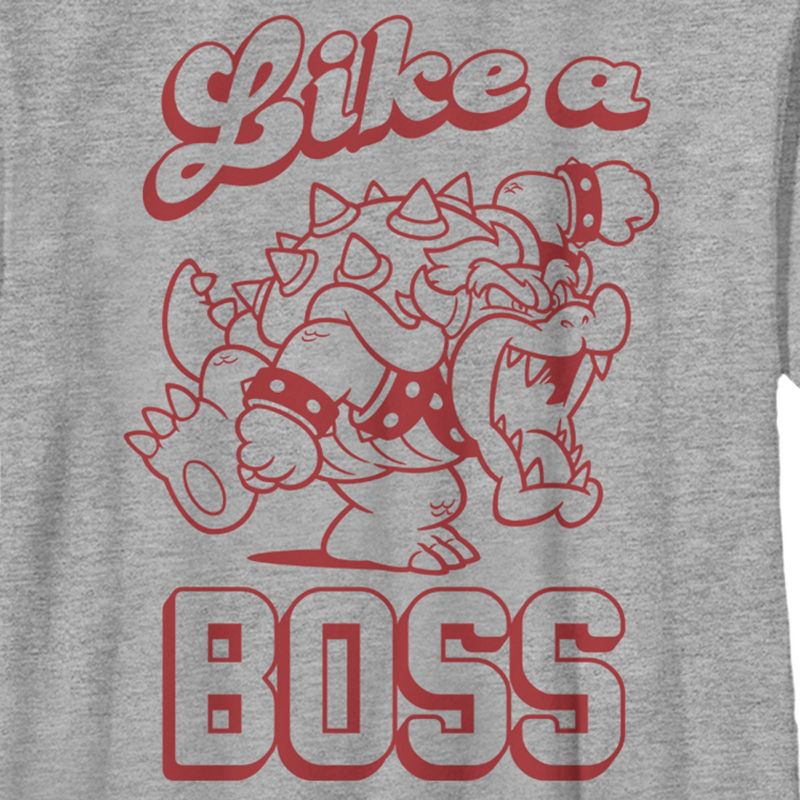 Boy's Nintendo Super Mario Bowser Like a Boss T-Shirt, 2 of 6