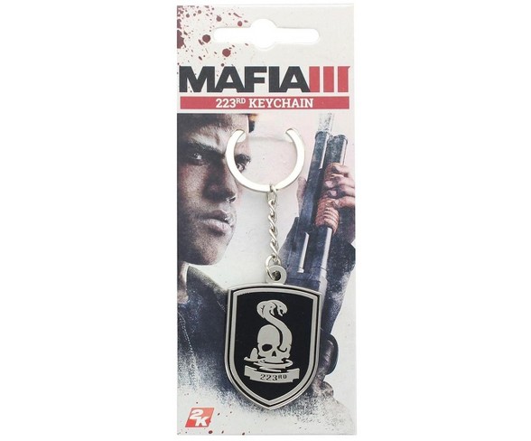 Gaya Entertainment Mafia III 223rd Infantry Metal Keychain