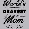 Men's Design By Humans World's Okayest Mom By hikebubble Tank Top - image 2 of 2