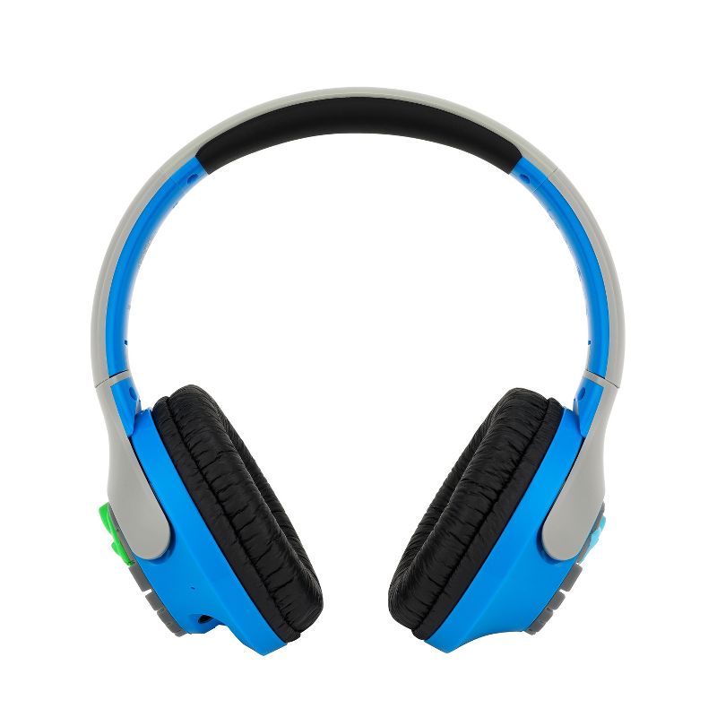 eKids Dinosaur Wireless Headphones for Kids – Blue (KD-B42DV23OLB), 4 of 7