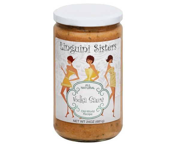 Linguini Sisters Vodka Sauce 24 oz