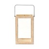 Cheung's Abner Ridge Patterned Wood Lantern & Handle - Large - 4 of 4