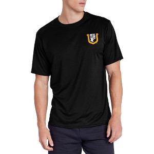 University of San Francisco Adult Sport Active T-Shirt Left Chest Logo, Black - 1 of 4