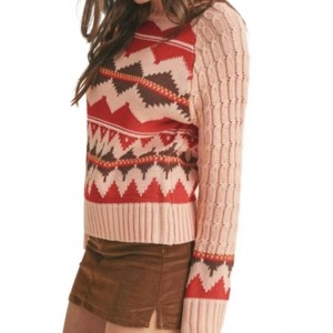 Women's Faire Isle Turtleneck Sweater - &merci - 1 of 4
