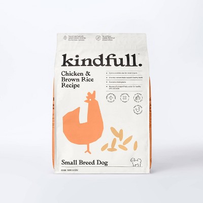 Chicken & Brown Rice Recipe Small Breed Dry Dog Food - 13lbs - Kindfull™