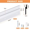 Unique Bargains Wall Mounting French Cleat Z-Clip Supports Picture Hangers - 2 of 4
