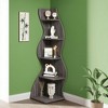 KTMBDW 5 Tier Bookshelf, Bookcase with Open Storage, Modern Tall Bookshelves Organizer, Floor Standing Book Shelf for Bedroom, Living Room,Home Office - 2 of 4