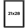 PosterPalooza | Flat Black Picture Frame - UV Acrylic, Foam Board Backing, Hanging Hardware - 2 of 4
