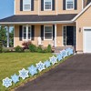 Big Dot of Happiness Blue Snowflakes - Lawn Decorations - Outdoor Winter Holiday Party Yard Decorations - 10 Piece - 3 of 4