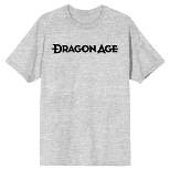 Dragon Age Video Game Logo Men's Athletic Heather T-shirt