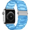 Worryfree Gadgets Transparent Lightweight Resin Band for Apple Watch - 2 of 4