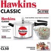 Hawkins Classic 5L Aluminum Pressure Cooker: Stovetop, Cool Touch Handle, Locking Lid, Hand Wash, Silver, 1-Year Warranty - 2 of 4