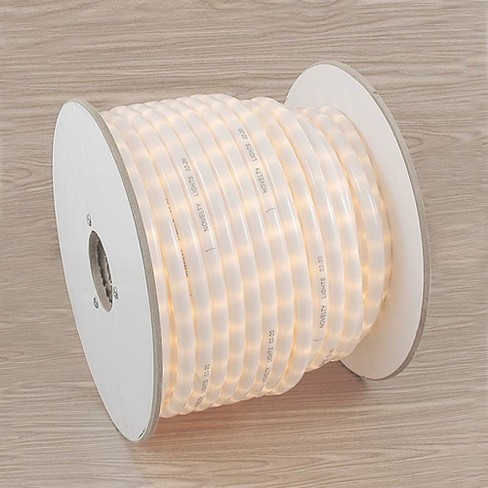 Novelty Lights Frosted White Incandescent Rope Light Spool, 1/2 ...
