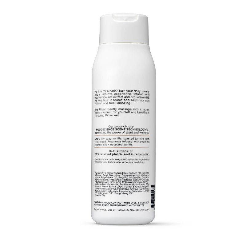 Being Frenshe Renewing and Hydrating Body Wash with Niacinamide - Fresh Cashmere Vanilla - 14 fl oz, 3 of 15