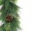 Puleo 9'x10" Garland Adorned with Pinecones - 4 of 4