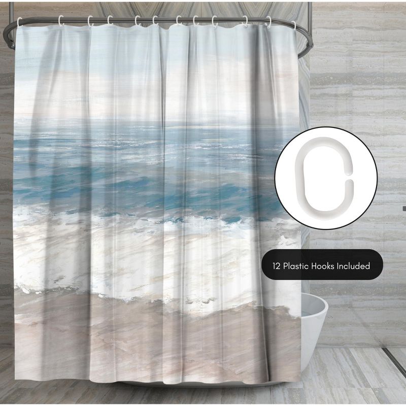 Americanflat 71" x 74" Shower Curtain Style 11 by PI Creative Art - Available in Variety of Styles, 6 of 8