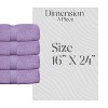 Home Weavers Elegance Essentials 550GSM 100% Cotton Zero Twist Super Absorbent Bath Towel Set - 2 of 4
